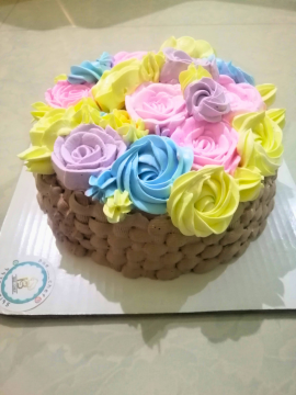 Rose Bouquet Cake