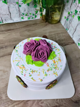 Rose Vanilla Cake