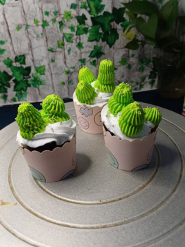 Cactus Cupcake