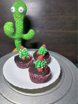 Cactus Cupcake